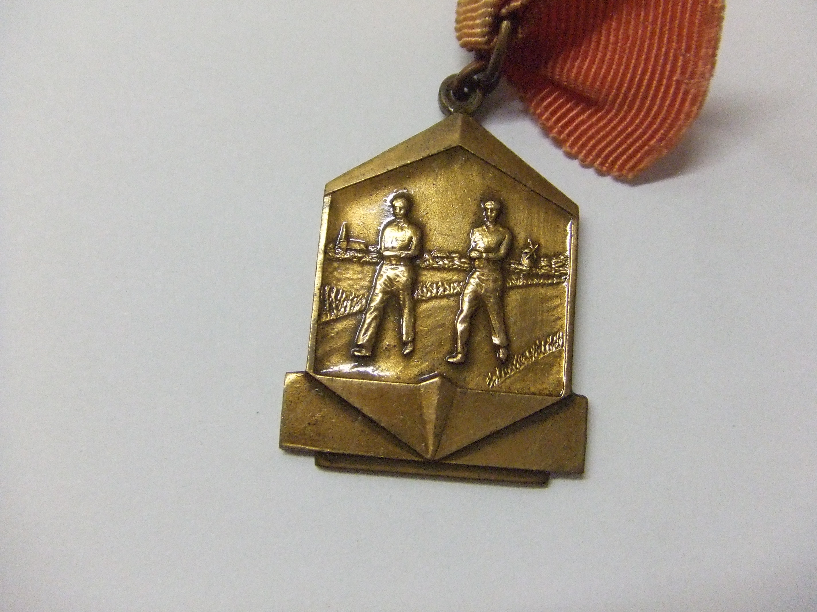 IJmuiden oude medaille 1948